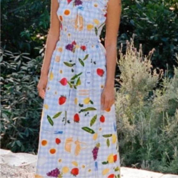 Lisa Says Gah Dresses & Skirts - Lisa says gah picnic alfresco piglet in bed Annie gingham dress plaid NWT